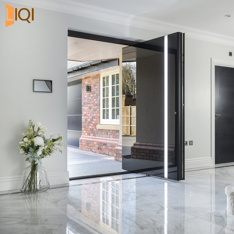 Hot Selling Security Pivot Door Metal Pivot Door Factory